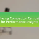 Analyzing Competitor Campaigns for Performance Insights