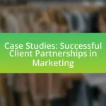 Case Studies: Successful Client Partnerships in Marketing