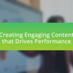 Creating Engaging Content that Drives Performance