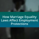 How Marriage Equality Laws Affect Employment Protections