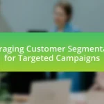 Leveraging Customer Segmentation for Targeted Campaigns