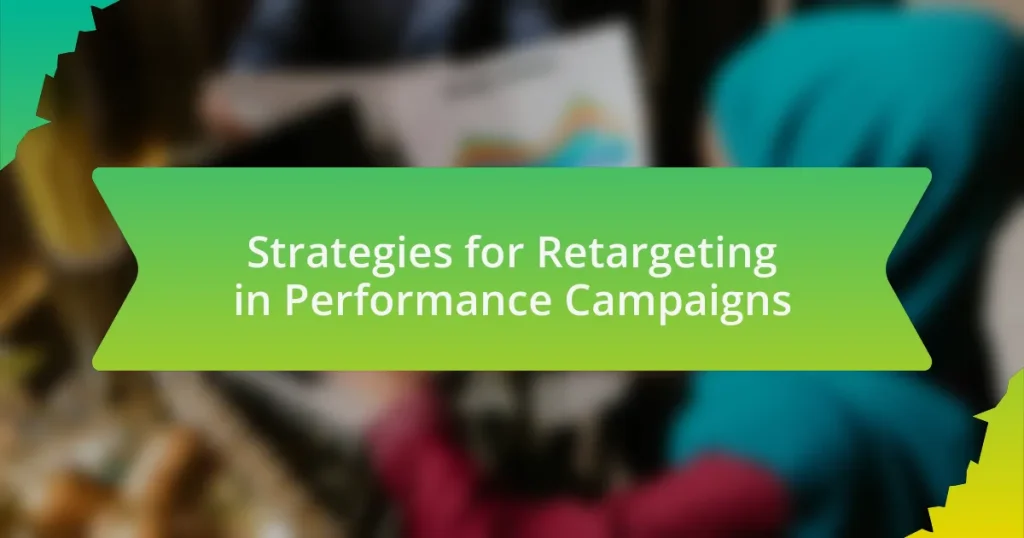 Strategies for Retargeting in Performance Campaigns
