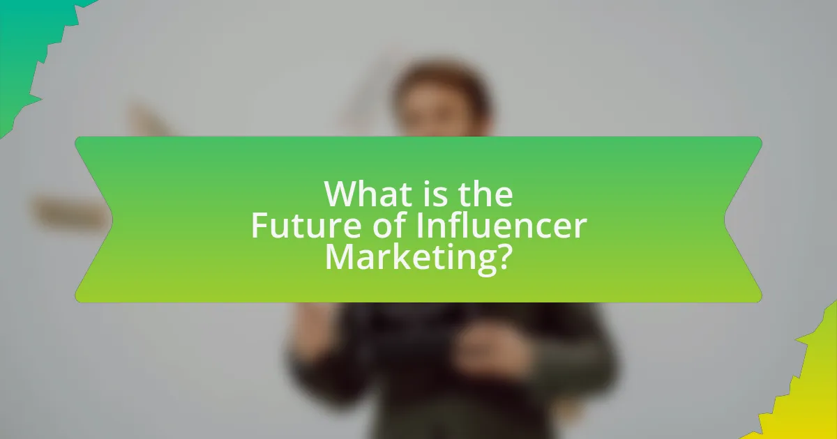What is the Future of Influencer Marketing?
